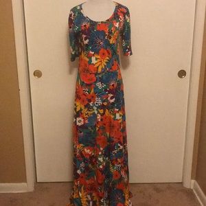 Floral maxi dress
